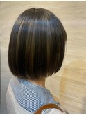 ハイライト/コンパクトボブ/ベルボブ/札幌/大通り
