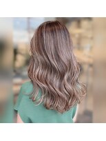 クオリス 赤塚店(QUALIS) ○ブリーチなしカラーミントアッシュロブヘア髪質改善韓国暗髪