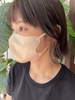 アン(Hair make un)&nbsp;【インナーカラー】ミルクティーベージュ♪♪