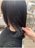イヤリングカラー×ワンカールグレージュ