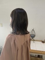 ヘアアンドスペース ベロン(hair&space velon) インナーブルー