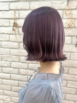シュガー ヘアアンドネイル 仙台(SUGAR) アディクシーカラー◎色落ちまで可愛く！ラベンダーピンク