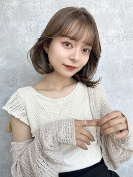 ミンクスオーバー(MINX OVER) 韓国風ボブ/タンバルモリ/縮毛矯正髪質改善東京駅インナーカラー