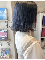 ヘアーデザイン シュシュ(hair design Chou Chou by Yone)&nbsp;☆chouchou☆グレーアッシュ×切りっぱなしボブ