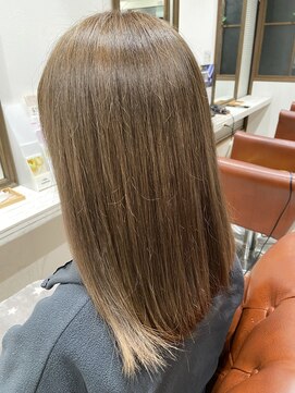 アットエス(@S) ミルクティーベージュ