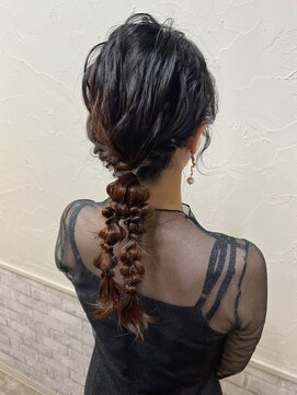 シュリット(schritt) ツイン  編みおろし  お呼ばれ パーティセット  エジリ