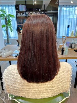 ヒライス 千歳船橋(Hiraeth) 赤みをほんのり加えたショコラカラー★