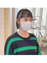 ジーナ 福岡藤崎(Zina)&nbsp;[Zina藤崎]髪質改善/ワンレン/韓国ヘア/前髪/顔周り