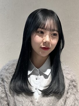 リーシュ イロン(Re:sh iron) レイヤーカット/ブルーブラック