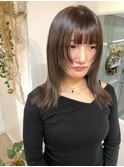 ブリーチなしカラーアッシュベージュ