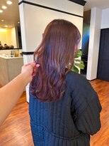 スリーバイザサロン(THREE by the salon)&nbsp;カシスピンクカラー