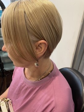 フォルムヘアデザイン 足利店(FORME hair design) 《FORME 代表 澤田》ハイトーンショート