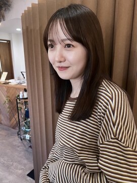 ディッセンバー 伊勢崎(December) メルティーカラー/フェミニンロング/ウェーブミディアム/前髪