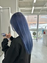 ジゼル 中津大分(GiseL)&nbsp;ブルーカラー　ハイトーン艶カラーケアブリーチトリートメント