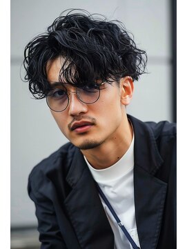 ロム 札幌大通(LOM) メンズグランジパーマ【札幌】