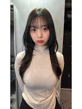 バックス(BUCKS) 大人可愛い20代30代40代韓国風小顔ウルフレイヤーボブ