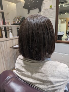 チアー ヘアリラクゼーション(cheer HAIRRELAXATION) 丸いボブ
