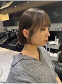 ブリーチなしダブルカラー×艶髪矯正