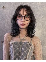 ロンドアンメゾン 原宿(Lond un Maison.)&nbsp;くびれヘア/アプリコットオレンジ/ハイライトカラー/レイヤー