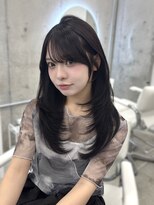 アイシー 表参道(ICY)&nbsp;ワンカールレイヤーカット/顔まわりカット/韓国ヘア