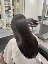 ガルボヘアー 桟橋店(garbo hair)&nbsp;オイルカラー高知美容院グレージュ