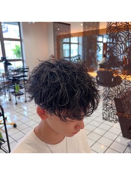 ヘアーアンドメイク サワ 上田本店(SAWA) シャドーパーマ 刈上げマッシュパーマ