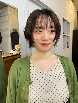 ステア メゾン(stir maison) くせ毛活かしショートボブ/MIKU