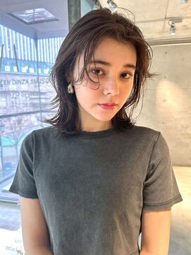 スクリーンギンザメゾン 銀座(SCREEN GINZA MAISON.) 黒髪カタログ/クラゲヘアー/オリーブ/銀座