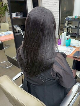 ディフィーノ 青山(DIFINO) 【DIFINO 青山】透明感カラー/艶髪ストレート/髪質改善