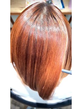 シスタ(CISTA) 縮毛矯正＋白髪染め（明るめ）