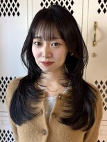 ユニ 表参道(uni)&nbsp;似合わせ韓国ヘア/くびれヘア/レイヤーカット