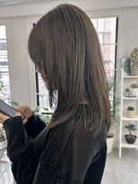 グリーン 高田馬場(green)&nbsp;【SANA】ミディアムレイヤー×透明感アッシュカラー