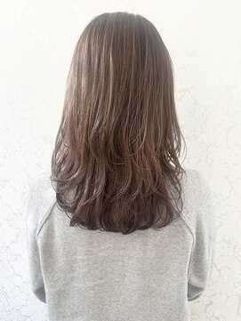 ヘアーデザイン アンジェロ インアルト(Hair Design Angelo In alto) 30代/40代/50代/セミロング/レイヤー/ベージュ