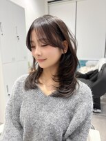 コアレス キョウト(COALESS kyoto)&nbsp;韓国ヘア/レイヤーカット/顔まわりカット/Instagram @ken__gucci