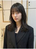 20代30代40代ハッシュカット/グレージュ/デザインカラー