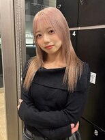 インク サカエ(inq sakae)&nbsp;ケアブリーチ/ハイトーンベージュ/レイヤーカット