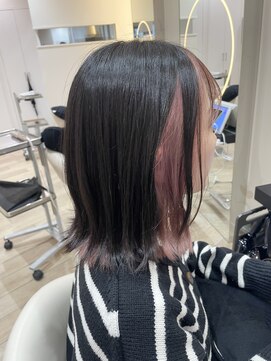 アーチバイケンジ(arch by kenje) インナーカラー★ペールピンク