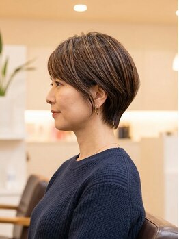 クライムヘアー(Climb hair)の写真/低刺激なトリートメント成分配合カラー取扱い◎頭皮や髪を労わりながら、”なりたい色”に。【上大岡】