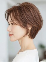 サンタフェ 一宮森本店(Santa'Fe) 白髪ぼかし似合わせ/大人ショート/くびれショート/1