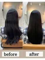 ツム(tumu)&nbsp;髪質改善で叶う艶やかなロングストレート