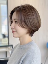 ミュージアム(MUSEUM) 前髪なしフェミニンショート 髪質改善/ボブ