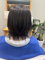 ファム 楽々園店(femme) ウルフカット