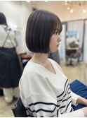 酸性縮毛矯正_ボブ_ミディアム