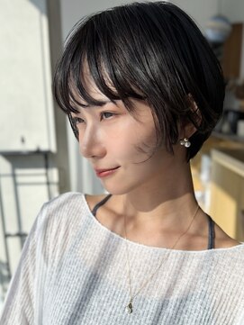 サークル(circle) 大人可愛い20代30代40代50代小顔ショートボブナチュラルショート