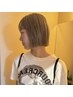 【立体感×ツヤ髪】ハイライト+艶カラー+似合わせカット