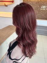 アース 熊本光の森店(HAIR&MAKE EARTH) 柔らかいピンクカラー