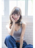 大人かわいい ミルクティアッシュ
