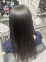 アローズ 沖縄店(arose)&nbsp;ブラウンカラー艶髪髪質改善トリートメント