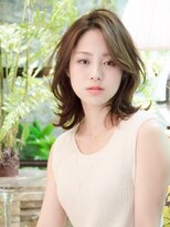 サンズフェッリーナ(SUNS fellina)&nbsp;透明感☆ブラックアッシュの重めウルフボブディ