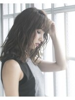 シャンプー 本店(SHAMPOO) センスの良さが光るセミドライなウェーブ